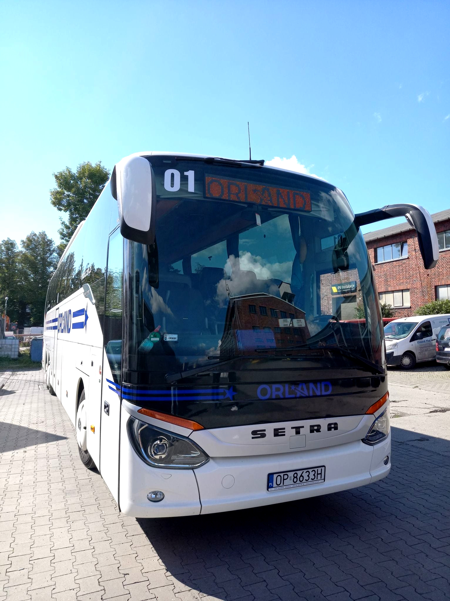 Reisebus von Orland Reisen