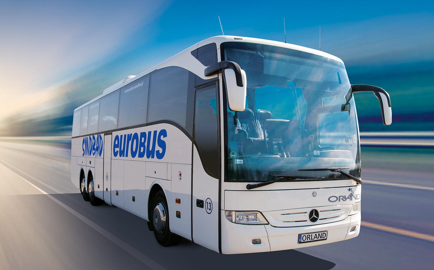 Orland Reisebus Mercedes — Busreisen nach Polen